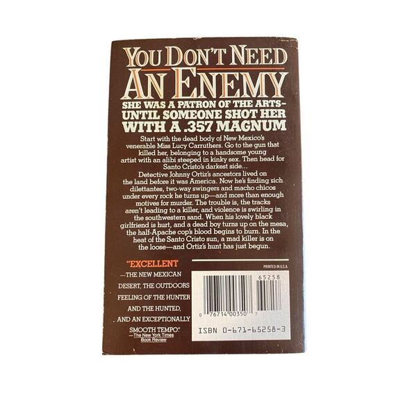 Damaged You Dont Need An Enemy Paperback Book Novel 1971 Action Sexy - Picture 3 of 12